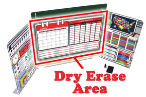Dry Erase Schedule and Login Manager