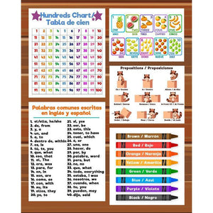 Home learning ESL resources - Words, Numbers, Colors, and more.